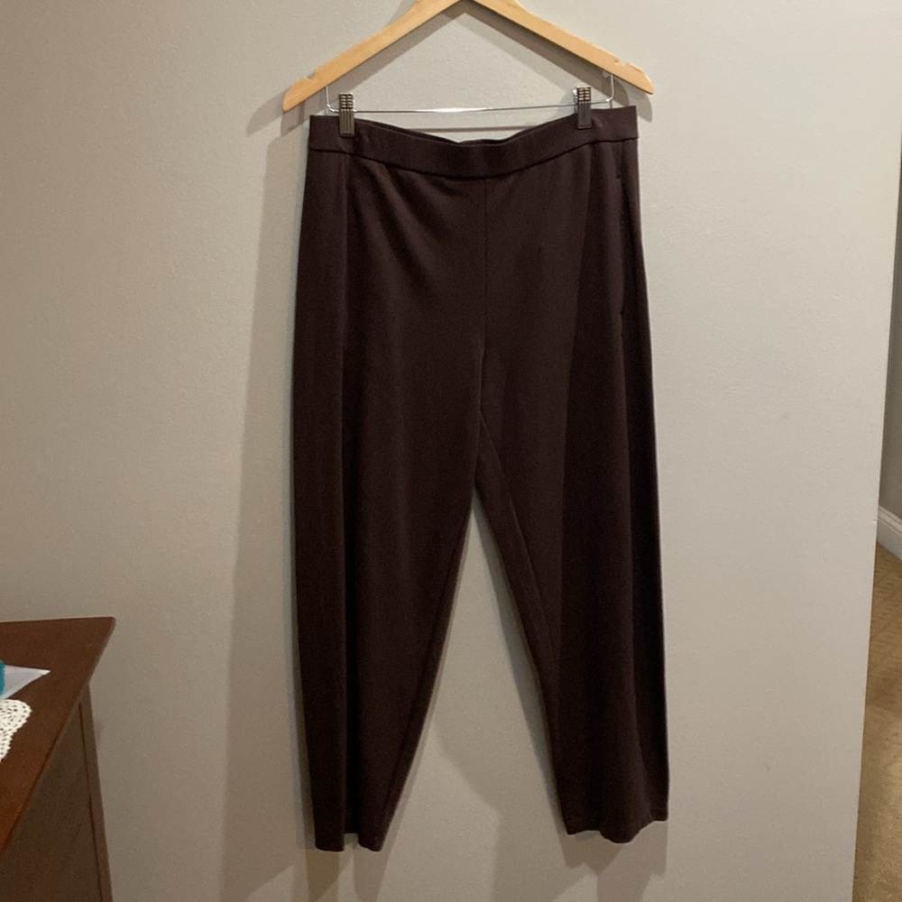 Never been worn Eileen Fisher set. Top is XL, bottom is medium sold as a set - Picture 5 of 9